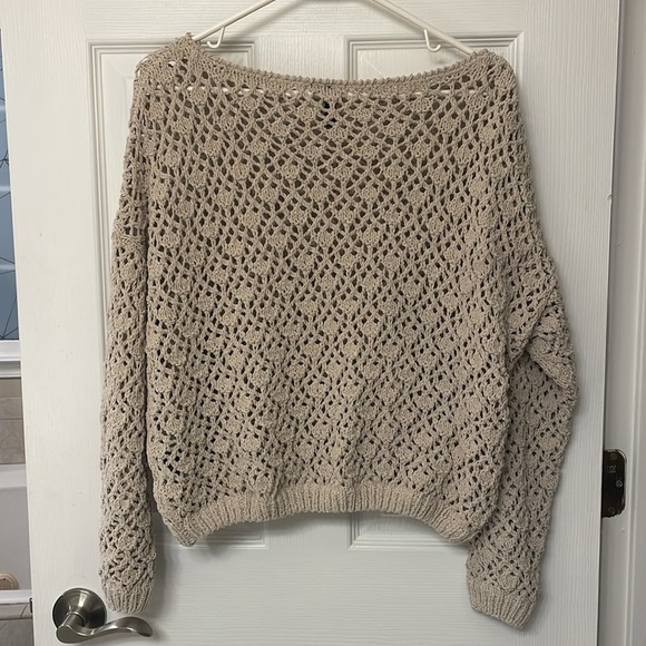 Moon & Madison Crochet Sweater - Picture 2 of 6